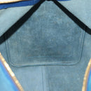 LOUIS VUITTON Epi Keepall 50 Boston Bag Blue M42965 LV Auth 183860A-21