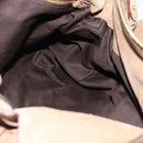 Miu Miu Wildleder Handtasche 2-Wege Beige Gold Auth 183865V-22