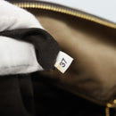 Miu Miu Wildleder Handtasche 2-Wege Beige Gold Auth 183865V-11