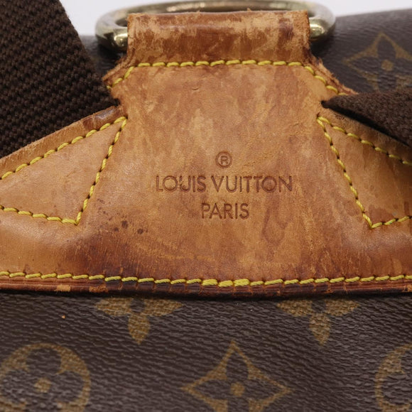 LOUIS VUITTON Monogram Montsouris GM Rugzak M51135 LV Auth 183866