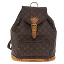 LOUIS VUITTON Monogram Montsouris GM Rugzak M51135 LV Auth 183866-13