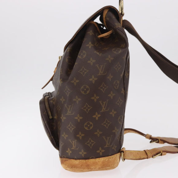 LOUIS VUITTON Monogram Montsouris GM Rugzak M51135 LV Auth 183866