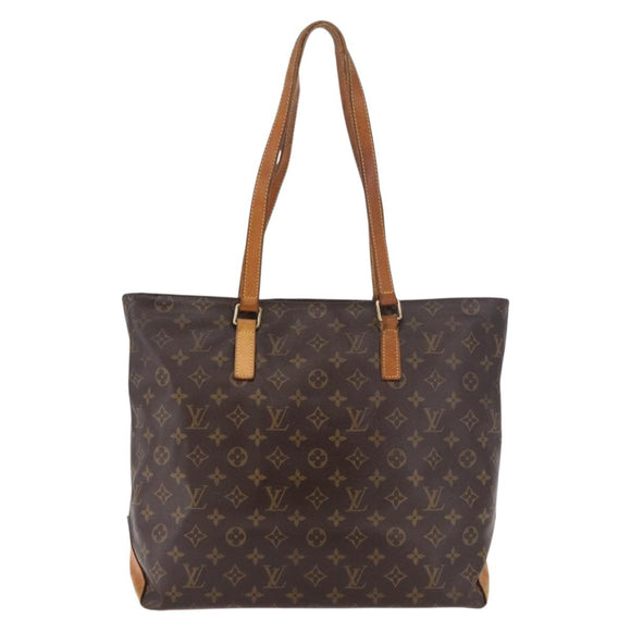 LOUIS VUITTON Monogram Cabas Mezzo Tote Bag M51151 LV Auth 183867