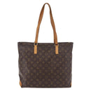 LOUIS VUITTON Monogram Cabas Mezzo Tote Bag M51151 LV Auth 183867-2