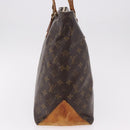 LOUIS VUITTON Monogram Cabas Mezzo Tote Bag M51151 LV Auth 183867-4