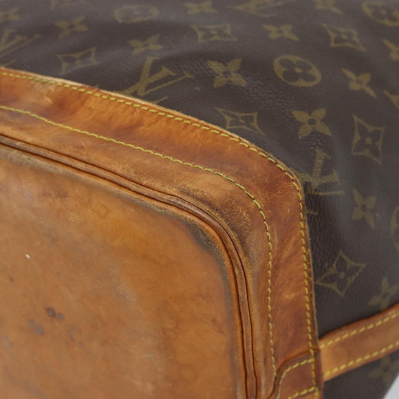 LOUIS VUITTON Monogram Noe Shoulder Bag M42224 LV Auth 183869