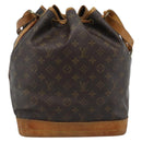 LOUIS VUITTON Monogram Noe Schoudertas M42224 LV Auth 183869-2