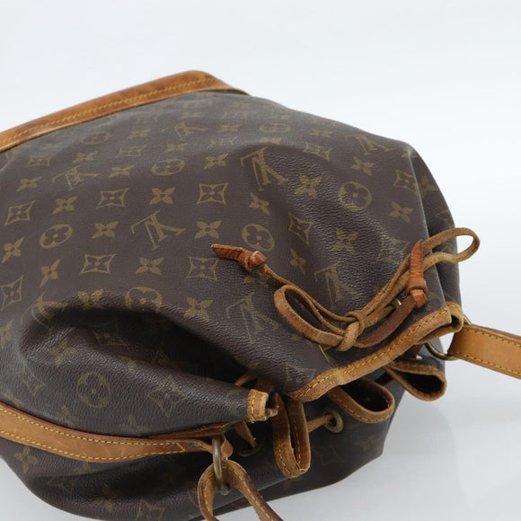 LOUIS VUITTON Monogram Noe Schoudertas M42224 LV Auth 183869