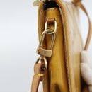 LOUIS VUITTON Monogram Vernis Lexington Pouch Beige M91010 LV Auth 183875-9