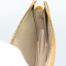 LOUIS VUITTON Monogram Vernis Lexington Pouch Beige M91010 LV Auth 183875-20