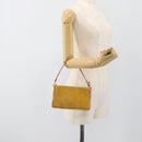 LOUIS VUITTON Monogram Vernis Lexington Pouch Beige M91010 LV Auth 183875-21