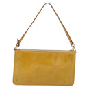 LOUIS VUITTON Monogram Vernis Lexington Pouch Beige M91010 LV Auth 183875-2