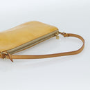 LOUIS VUITTON Monogram Vernis Lexington Pouch Beige M91010 LV Auth 183875-7