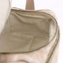 CHANEL New Travel Line Handtasche Canvas Beige Silber CC Auth 183877-20