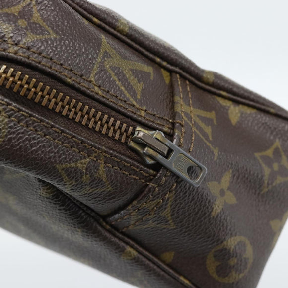 LOUIS VUITTON Monogram Trousse Toilette 28 Clutch Bag M47522 LV Auth 183881