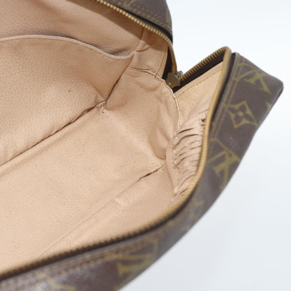 LOUIS VUITTON Monogram Trousse Toilette 28 Clutch Bag M47522 LV Auth 183881