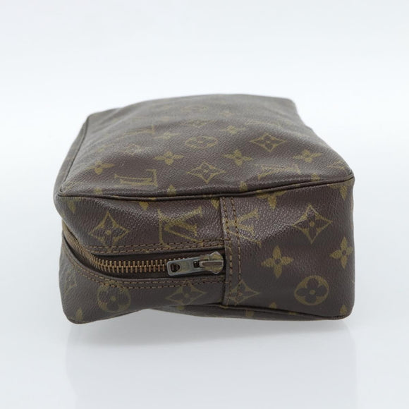LOUIS VUITTON Monogram Trousse Toilette 28 Clutch Bag M47522 LV Auth 183881