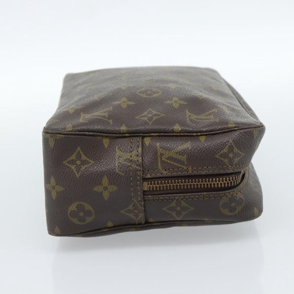 LOUIS VUITTON Monogram Trousse Toilette 28 Clutch Bag M47522 LV Auth 183881