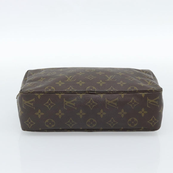 LOUIS VUITTON Monogram Trousse Toilette 28 Clutch Bag M47522 LV Auth 183881