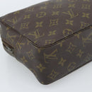 LOUIS VUITTON Monogram Trousse Toilette 28 Clutch Bag M47522 LV Auth 183881-14