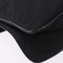 PRADA Shoulder Bag Nylon Black Gold Auth 183882A-15