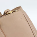 PRADA Handtas Saffiano Leer 2-weg Beige Goud Auth 183886A-3