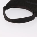 PRADA PRADA Sports Hand Pouch Wool Khaki Silver Auth 183889A-7