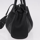 Salvatore Ferragamo Handtas Leer Zwart Authentiek 183891A-3