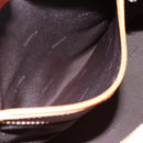 LOEWE Sender Handtas Leer Oranje Goud Auth 183945V-22