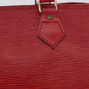 LOUIS VUITTON Epi Speedy 30 Hand Bag Castilian Red M43007 LV Auth 183946A-3