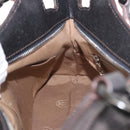 CARTIER Marcello Must Line Hand Bag Leather Black Auth 183950V-21