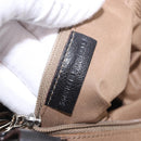 CARTIER Marcello Must Line Hand Bag Leather Black Auth 183950V-11