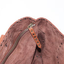CELINE Boogie bag Hand Bag Leather Brown Auth 183952A-24