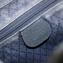 GUCCI Bamboo Backpack Suede Navy Gold 003 2058 0016 Auth 183957-23