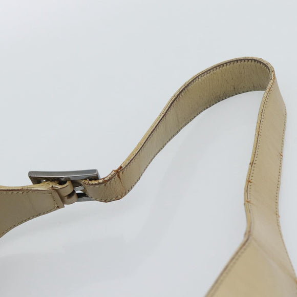 GUCCI GG Canvas Jackie Shoulder Bag Beige Silver 001 3306 Auth 183958