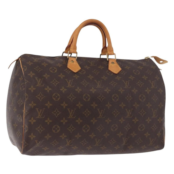 LOUIS VUITTON Monogram Speedy 40 Hand Bag M41522 LV Auth 183967A
