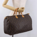 LOUIS VUITTON Monogram Speedy 40 Hand Bag M41522 LV Auth 183967A-21