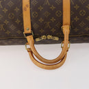 LOUIS VUITTON Monogram Keepall Bandouliere 55 Boston Bag M41414 LV Auth 183970-7