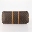 LOUIS VUITTON Monogram Keepall Bandouliere 55 Boston Bag M41414 LV Auth 183970-5