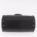 CHANEL Choco Bar Handtas Lamsleer Zwart Goud CC Auth 183982V-10