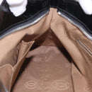 CARTIER Marcello Hand Bag Patent Leather Black Silver Auth 183983A-20