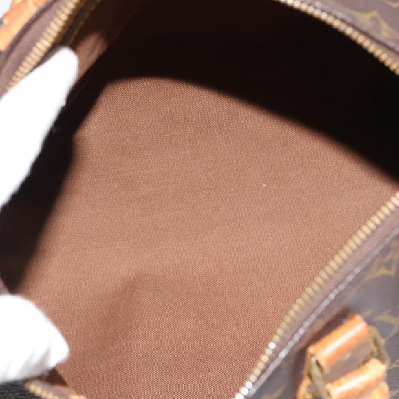 LOUIS VUITTON Monogram Speedy 30 Handtasche M41526 LV Auth 183984