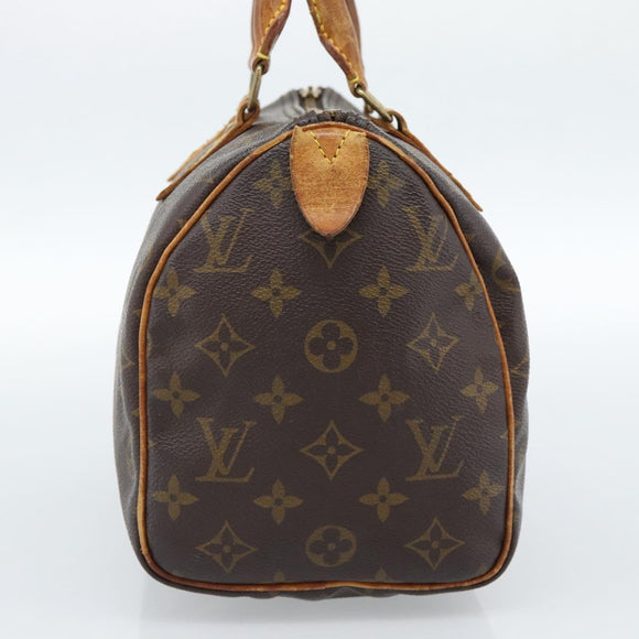 LOUIS VUITTON Monogram Speedy 30 Handtasche M41526 LV Auth 183984