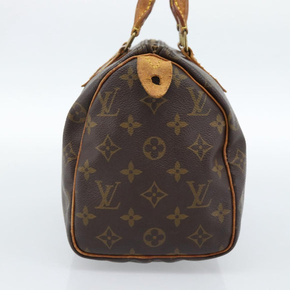 LOUIS VUITTON Monogram Speedy 30 Handtasche M41526 LV Auth 183984