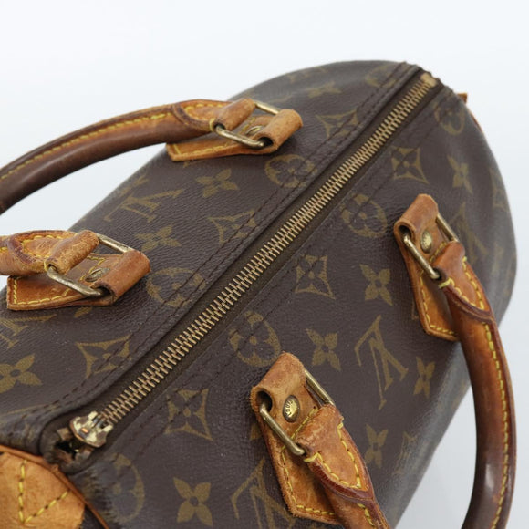 LOUIS VUITTON Monogram Speedy 30 Handtasche M41526 LV Auth 183984