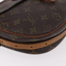LOUIS VUITTON Monogram Jeune Fille MM Umhängetasche M51226 LV Auth 183987-11