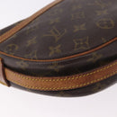 LOUIS VUITTON Monogram Jeune Fille MM Umhängetasche M51226 LV Auth 183987-13