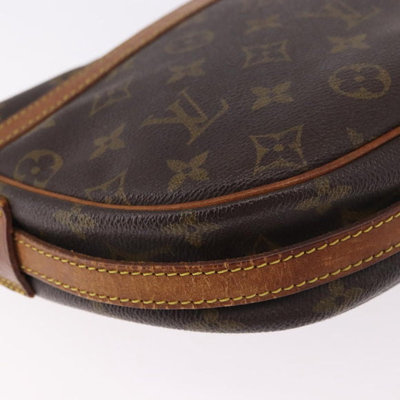 LOUIS VUITTON Monogram Jeune Fille MM Umhängetasche M51226 LV Auth 183987