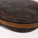 LOUIS VUITTON Monogram Jeune Fille MM Umhängetasche M51226 LV Auth 183987-14