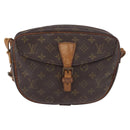 LOUIS VUITTON Monogram Jeune Fille MM Umhängetasche M51226 LV Auth 183987-2